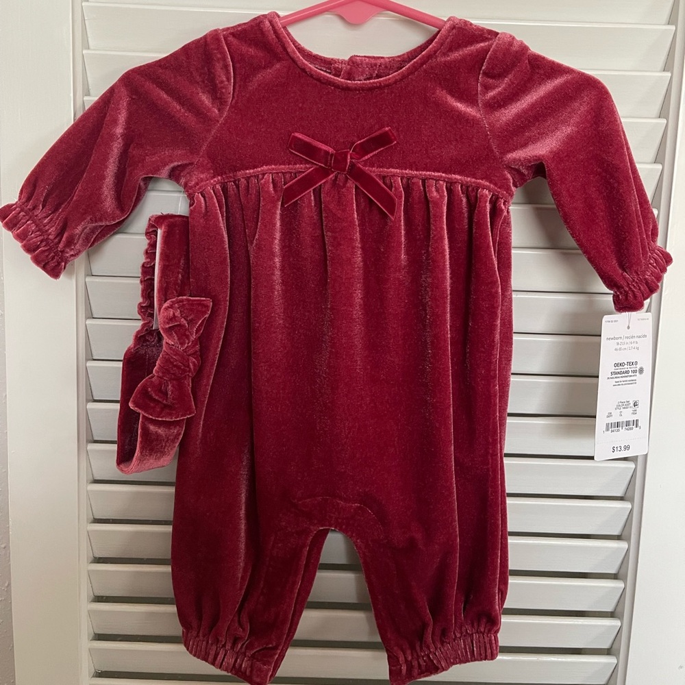Red velvet onesie
